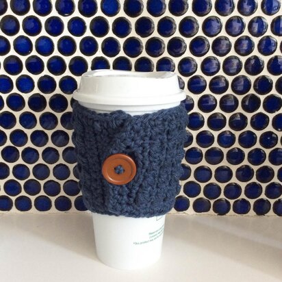 Puff Stitch Coffee Cup Sleeve