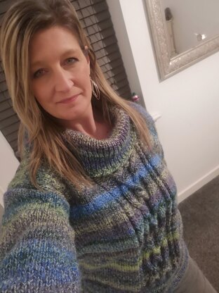 Chunky cable jumper
