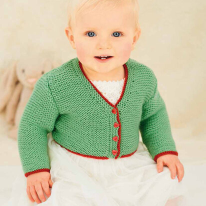 Children’s V Neck and Round Neck Cardigans in Rico Baby Classic DK - 093