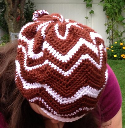 Zig Zag Slouchie 12-118A