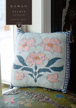 Vildis Cushion in Rowan Softyak DK - Downloadable PDF