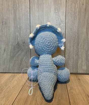 Triceratops Dinosaur crochet pattern