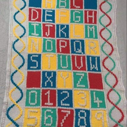 ABC 123 Blanket