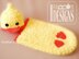 Quacky Easter Ducky Baby Hat and Cocoon Set