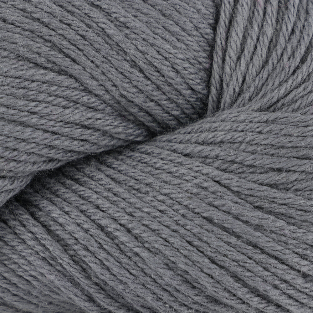 Light Grey fingering wool yarn in cone, Yarn Home