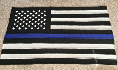 50 Thin Blue Line Flag