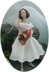 1:12th scale 1950s wedding dress