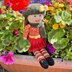Aster Rag Doll Knitting Pattern - Toy Knitting Pattern