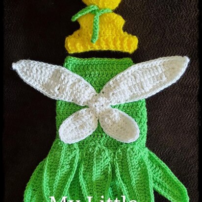 Stinker Bell Dog Coat inspired by Tinkerbell