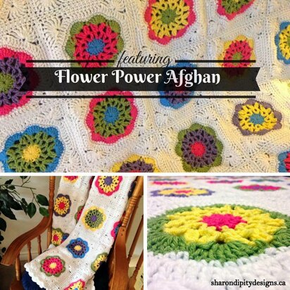 Flower Power Afghan
