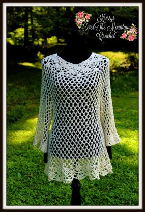 Extended Lace Over Brook Tunic