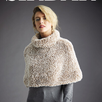 Shoulder Cape in Sirdar Alpine - 8276 - Downloadable PDF