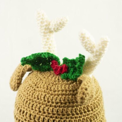 Reindeer Beanie in Cascade Anthem - W740 - Downloadable PDF