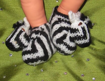 Baby Zebra Boots