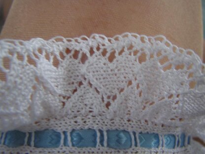 Heart Lace Wedding Garter