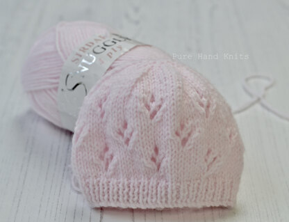 Lucy Baby Hat in Sirdar Snuggly
