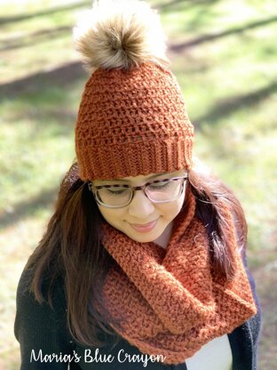 Cozy Up Hat and Scarf Set