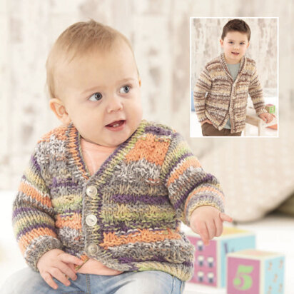 Cardigans in Sirdar Snuggly Baby Crofter Chunky - 4791 - Downloadable PDF