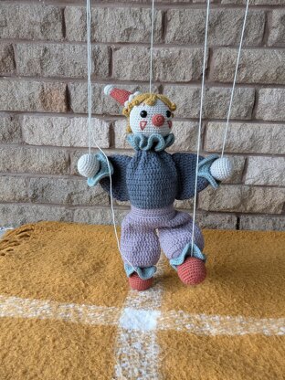 Clancy the Clown Marionette