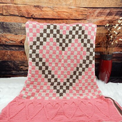 Checkmate Heart Throw