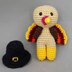 Thanksgiving turkey amigurumi