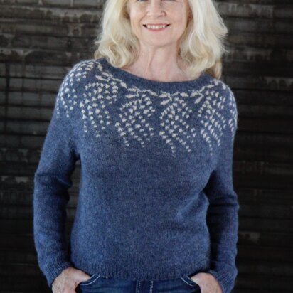 Wisteria Sweater - knitting pattern