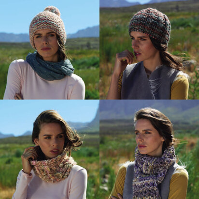 Hats, Scarf and Cowl in Sirdar Tundra Super Chunky - 8072 - Downloadable PDF