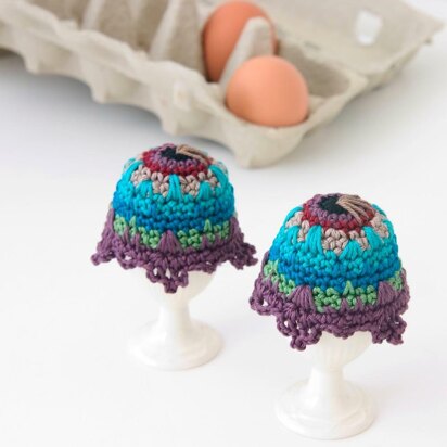 Egg Cozy Peacock Inspired