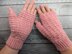 Cotton Candy Fingerless Gloves