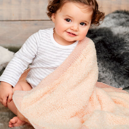 Blankets in Rico Baby Classic DK and Teddy Aran - 465 - Downloadable PDF