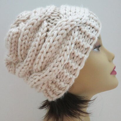 The Cayden Hat - Gorgeous Puffy Cables