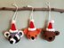 Christmas animals ornaments