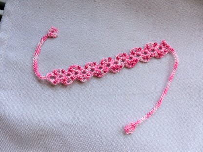 Kid bracelet "Pinky pearls"