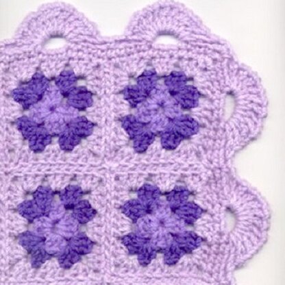 Neon Squares Blanket