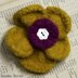 Felted Flower Corsage