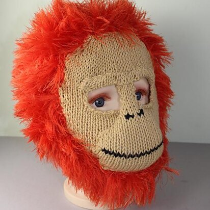 Toddler,Child and Adult Baby Orangutan Mask Balaclava