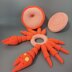 Crab stacking toy