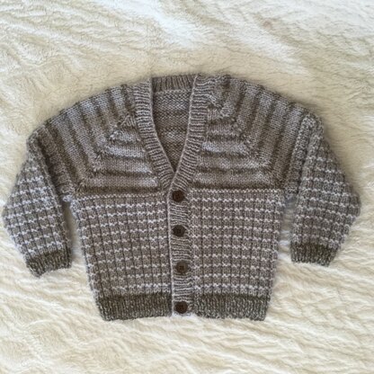 Waffled Cardigan