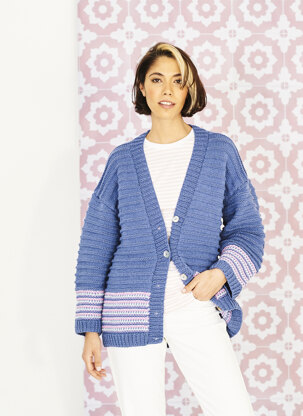 Cardigan and Sweater in Stylecraft Bellissima DK - 9847 - Downloadable PDF