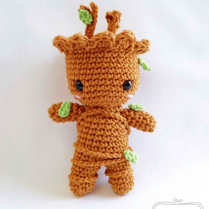 Groot crochet doll amigurumi  pattern