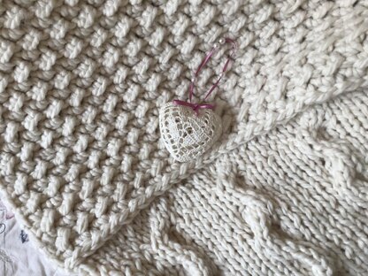 Sleepy Lamb Baby Blanket