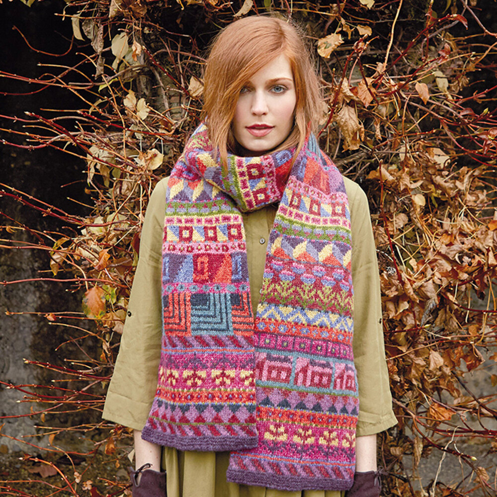 Rowan Sampler Scarf PDF at WEBS | Yarn.com