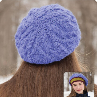 Addie Beret in Classic Elite Yarns Color by Kristin