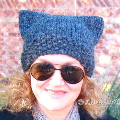 Cat Hat - knitting pattern