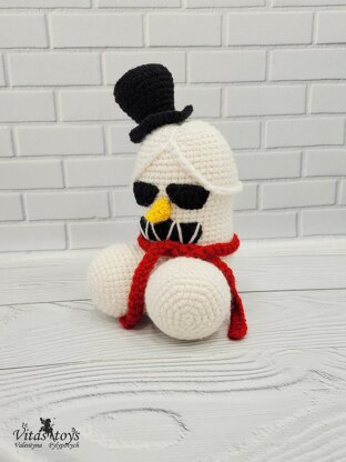 Penis - Snowman amigurumi