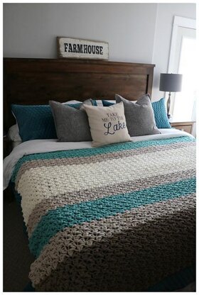 Farmhouse King Size Blanket