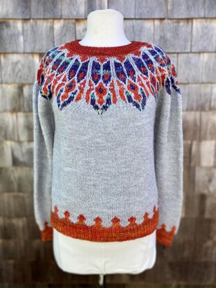 Castle Rose Window Pullover