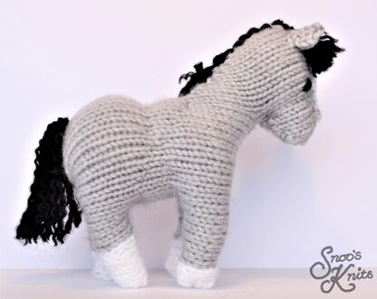 Horse Pony Knitting Pattern Snoo's Knits