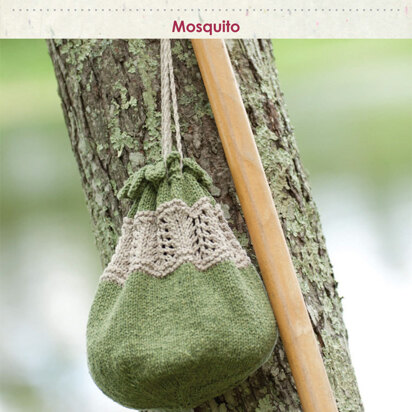 Mosquito Bag in Classic Elite Yarns Classic Silk - Downloadable PDF