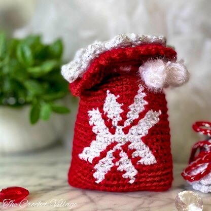 Snowflake Mini Gift Bag